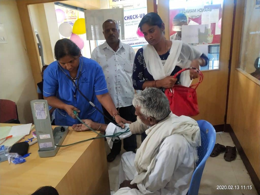 Premier Hospital conducted a FREE HEALTH CAMP at Shriram City Union Finance LTD, Mahbubnagar on 13 Feb 2020. We provided a number of services to ensure safe health. Nearly 160 members attended the camp to avail the benefits of the health camp.