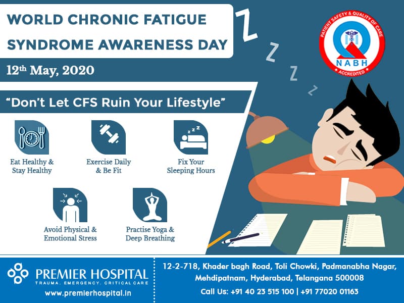 World Chronic Fatigue Syndrome Awareness Day, May 12th, 2020