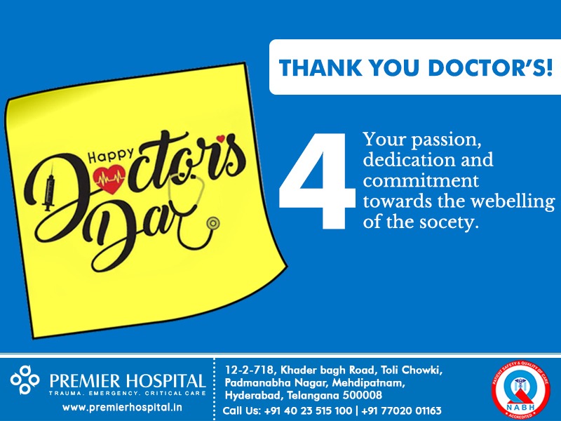 Happy Doctor’s Day To All The Doctors For Your Valuable Services