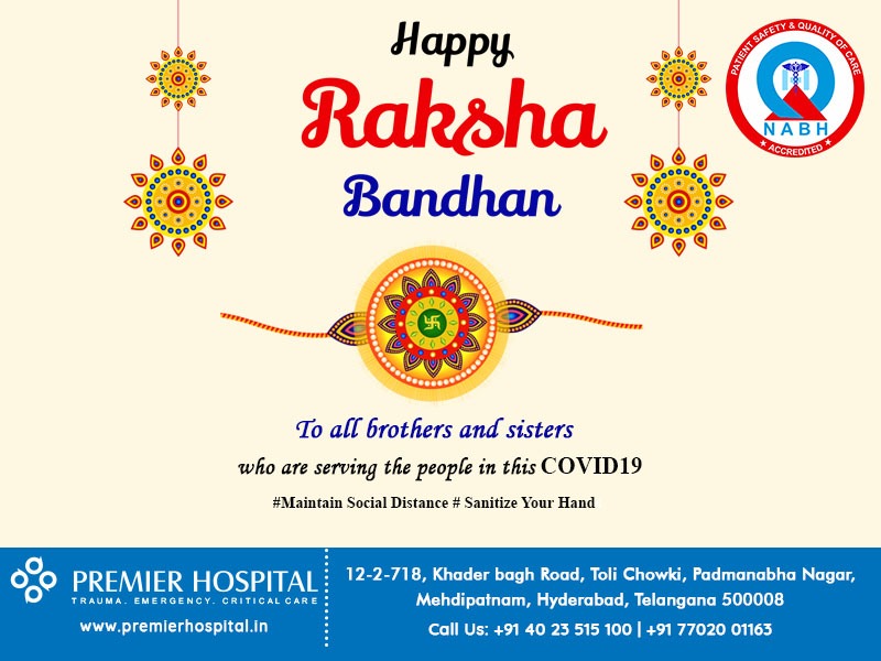 Happy Raksha Bandhan To All Brother & Sisters Who Are Serving People In This COVID19 Epidemic